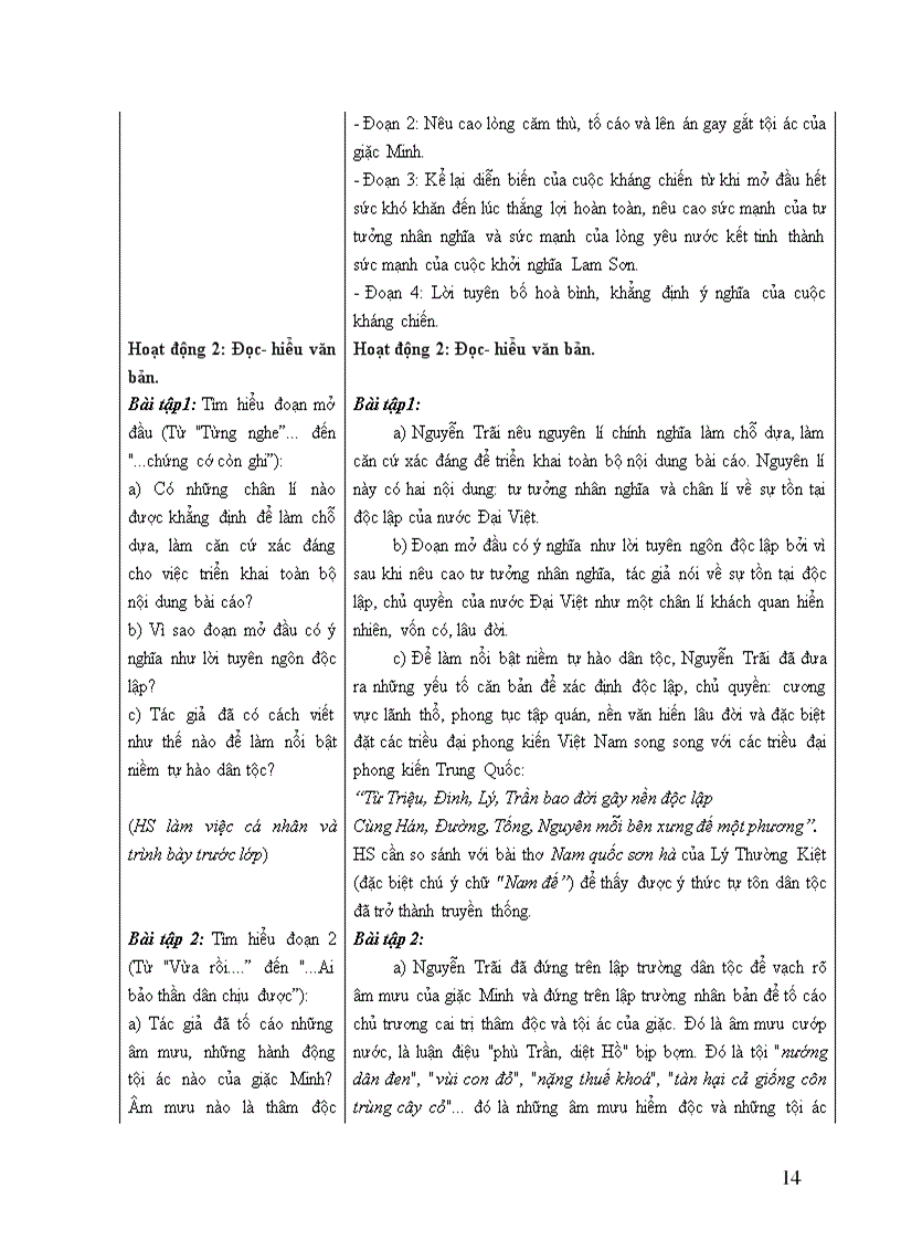 image for page Giáo án Ngữ văn 10 HK2 CB