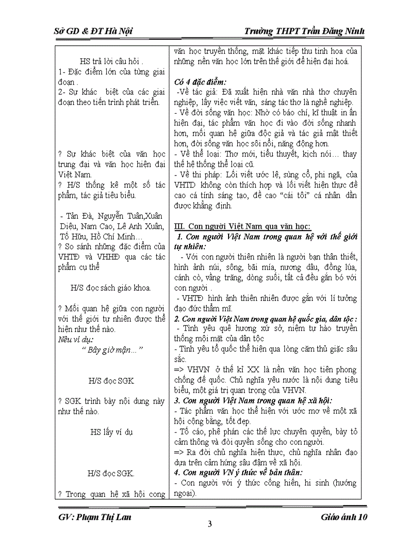 image for page Giáo án trọn bộ ngữ văn 10