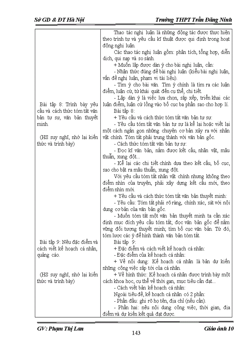 image for page Giáo án trọn bộ ngữ văn 10