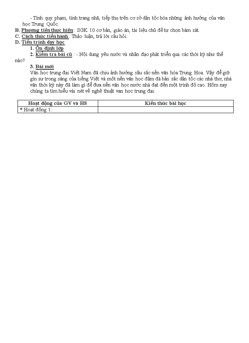 image for page Giáo án tự chọn Ngữ văn 10 HKII Trọn bộ