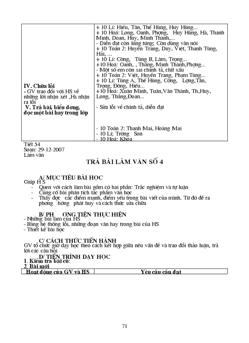 image for page Giao an văn 10 2009 2010