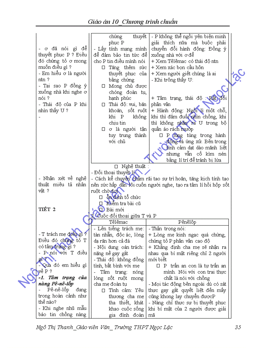 image for page Giáo án văn 10 CTC