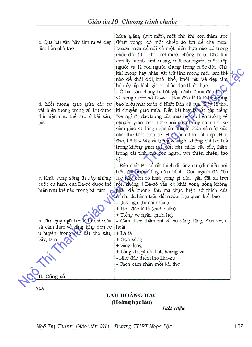 image for page Giáo án văn 10 CTC