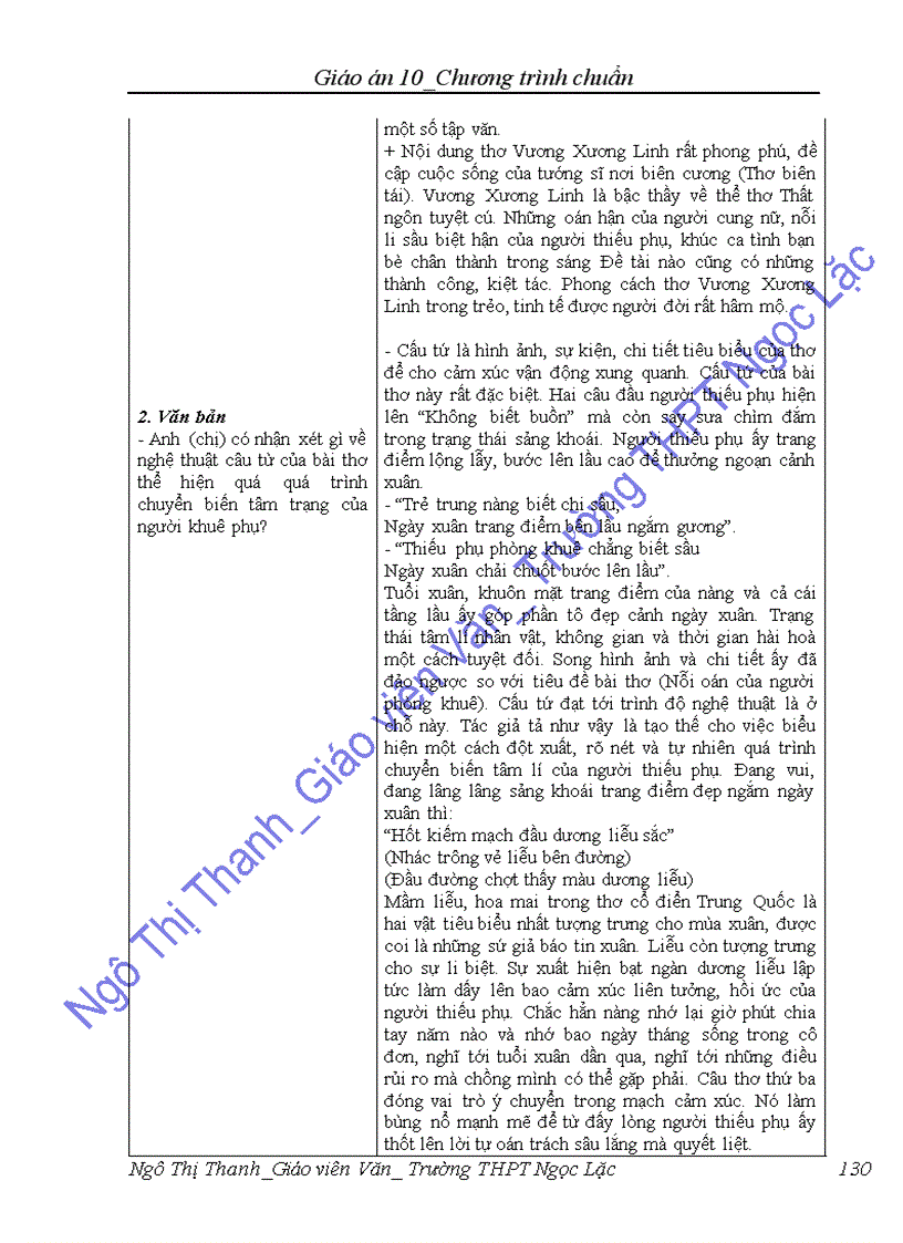 image for page Giáo án văn 10 CTC