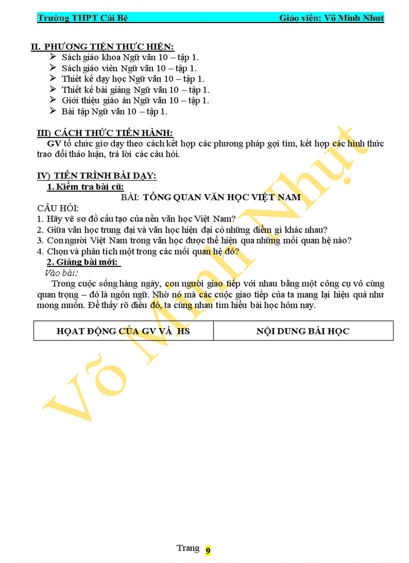 image for page Giao an word ngu van 10 tron bo hk1