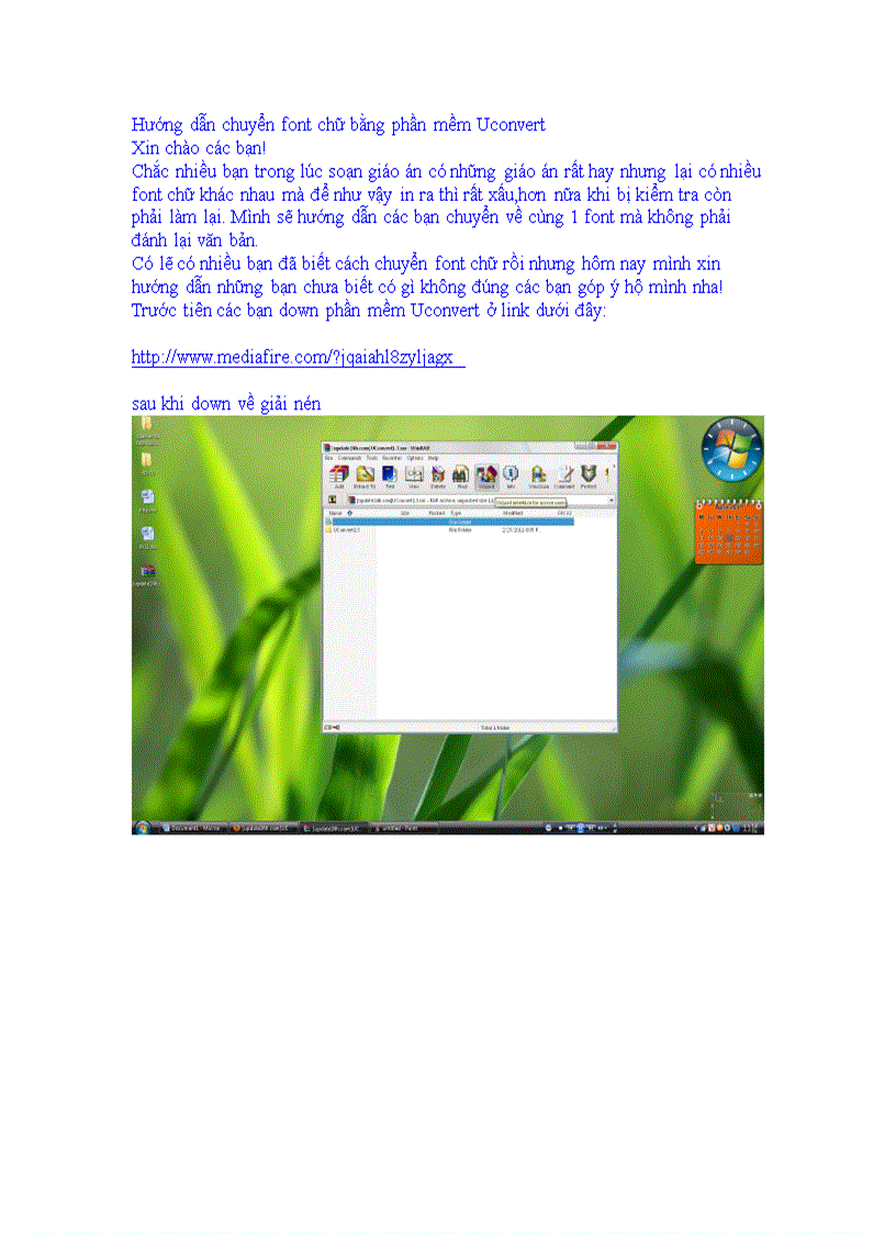 image for page Hướng dẫn chuyển font chữ