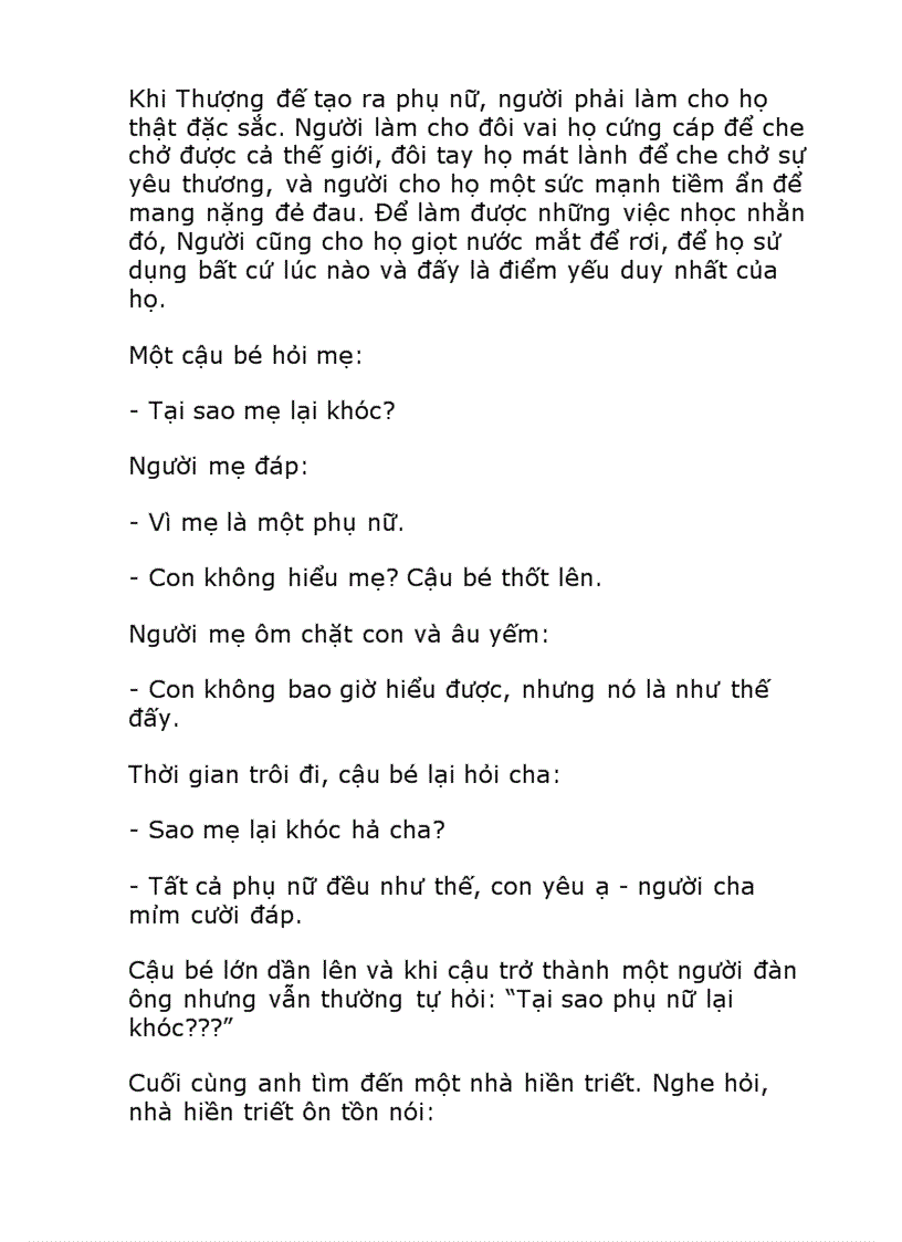 image for page Mau chuyen qua tang cuoc song