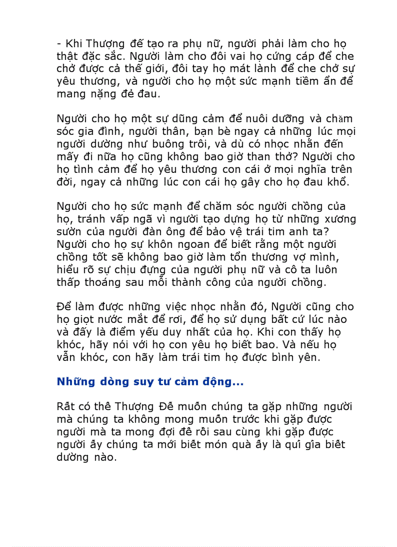 image for page Mau chuyen qua tang cuoc song