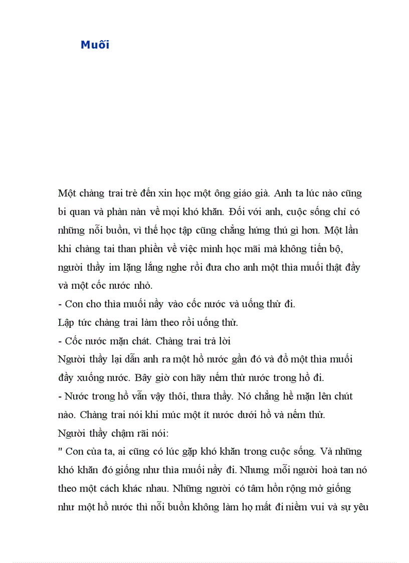 image for page Mau chuyen qua tang cuoc song