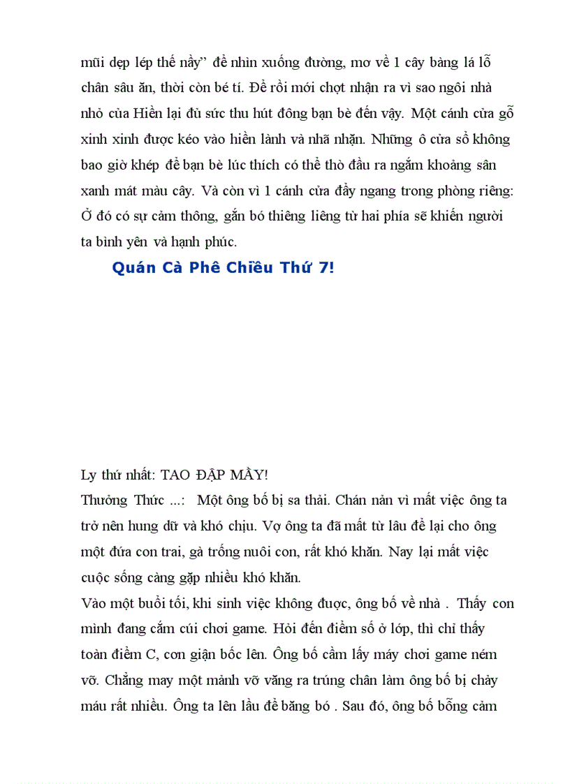 image for page Mau chuyen qua tang cuoc song