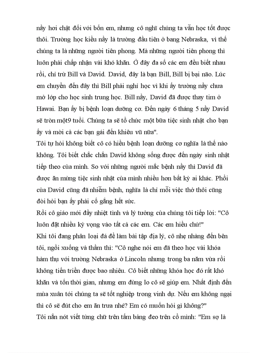 image for page Mau chuyen qua tang cuoc song