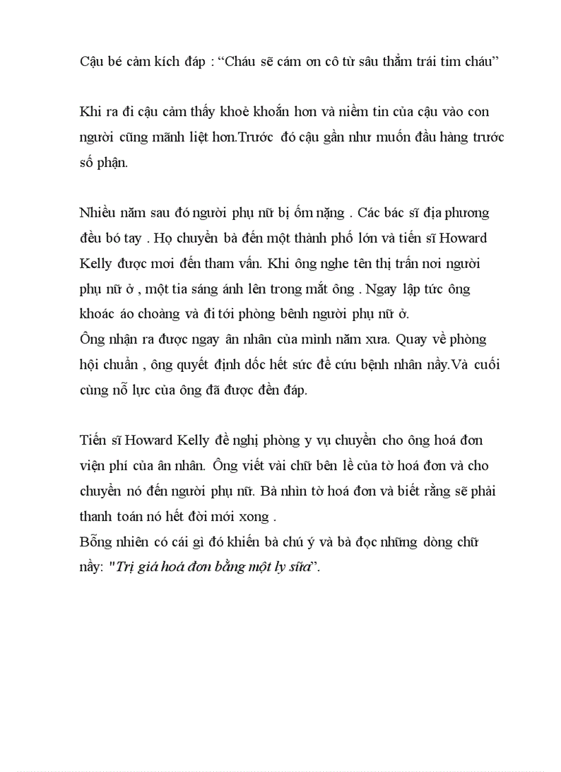 image for page Mau chuyen qua tang cuoc song