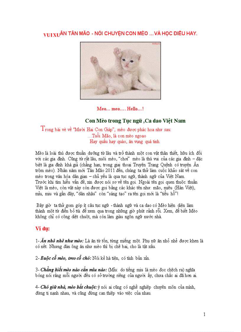 image for page Năm mèo chuyện mão