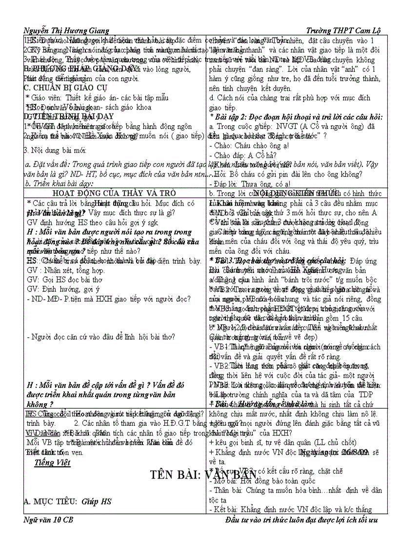 image for page Ngữ văn 10 Chương trình chuẩn