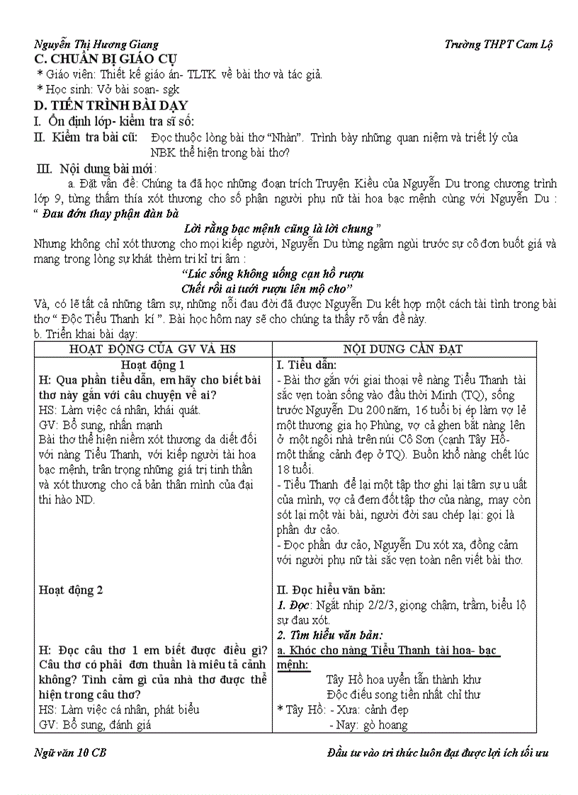 image for page Ngữ văn 10 Chương trình chuẩn