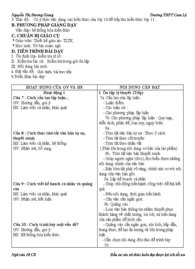 image for page Ngữ văn 10 Chương trình chuẩn