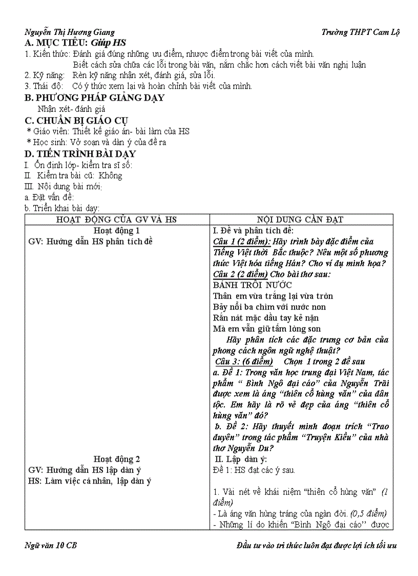 image for page Ngữ văn 10 Chương trình chuẩn