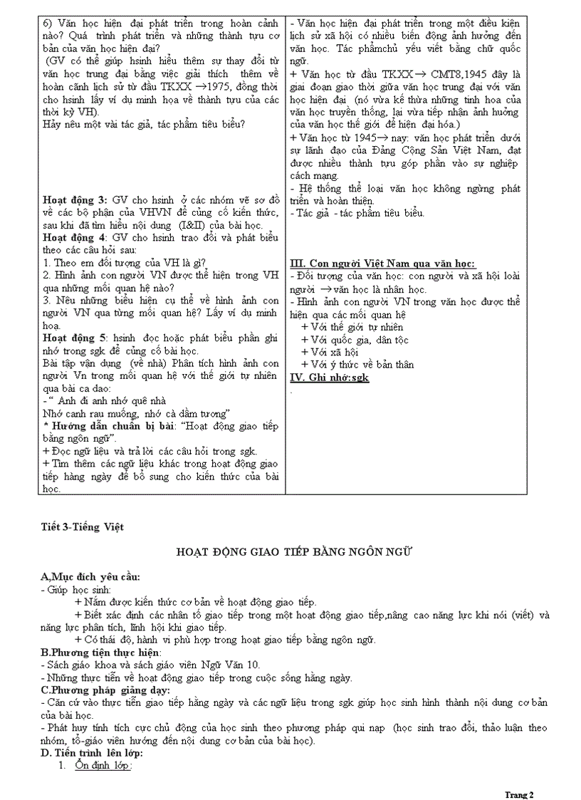 image for page Ngữ Văn 10 Chuyển Font