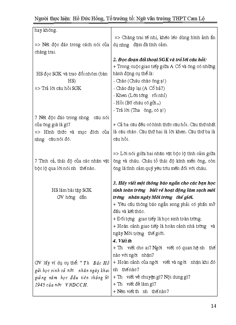 image for page Ngữ Văn 10CB Tiết 01 50 doc