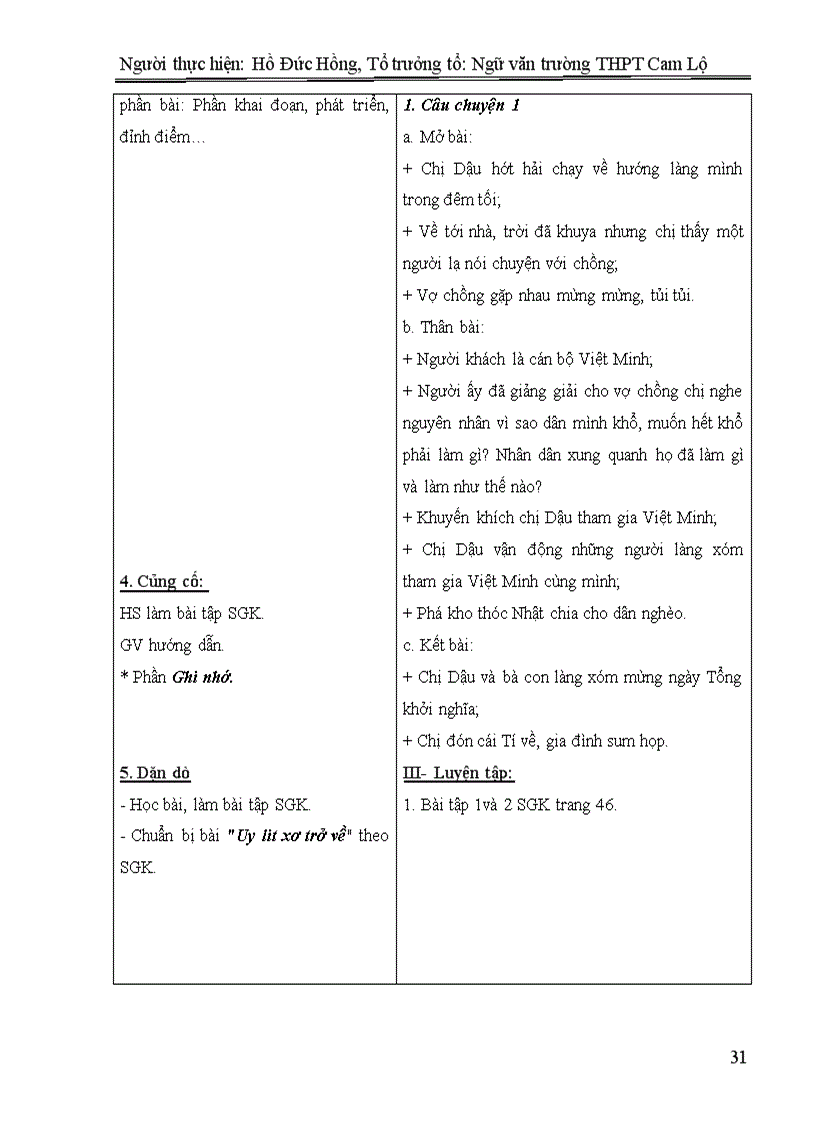 image for page Ngữ Văn 10CB Tiết 01 50 doc