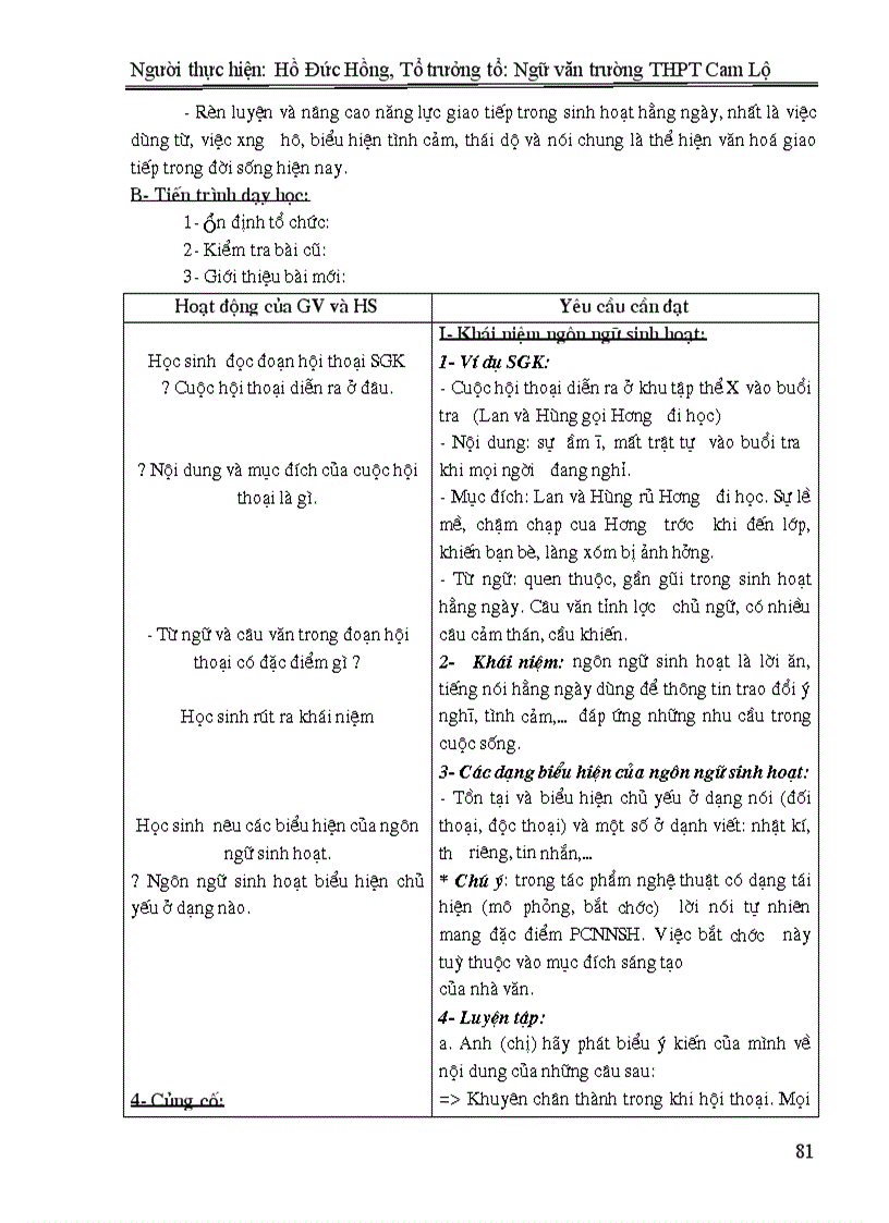 image for page Ngữ Văn 10CB Tiết 01 50 doc