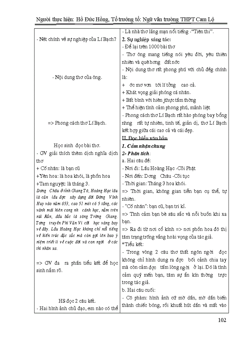 image for page Ngữ Văn 10CB Tiết 01 50 doc