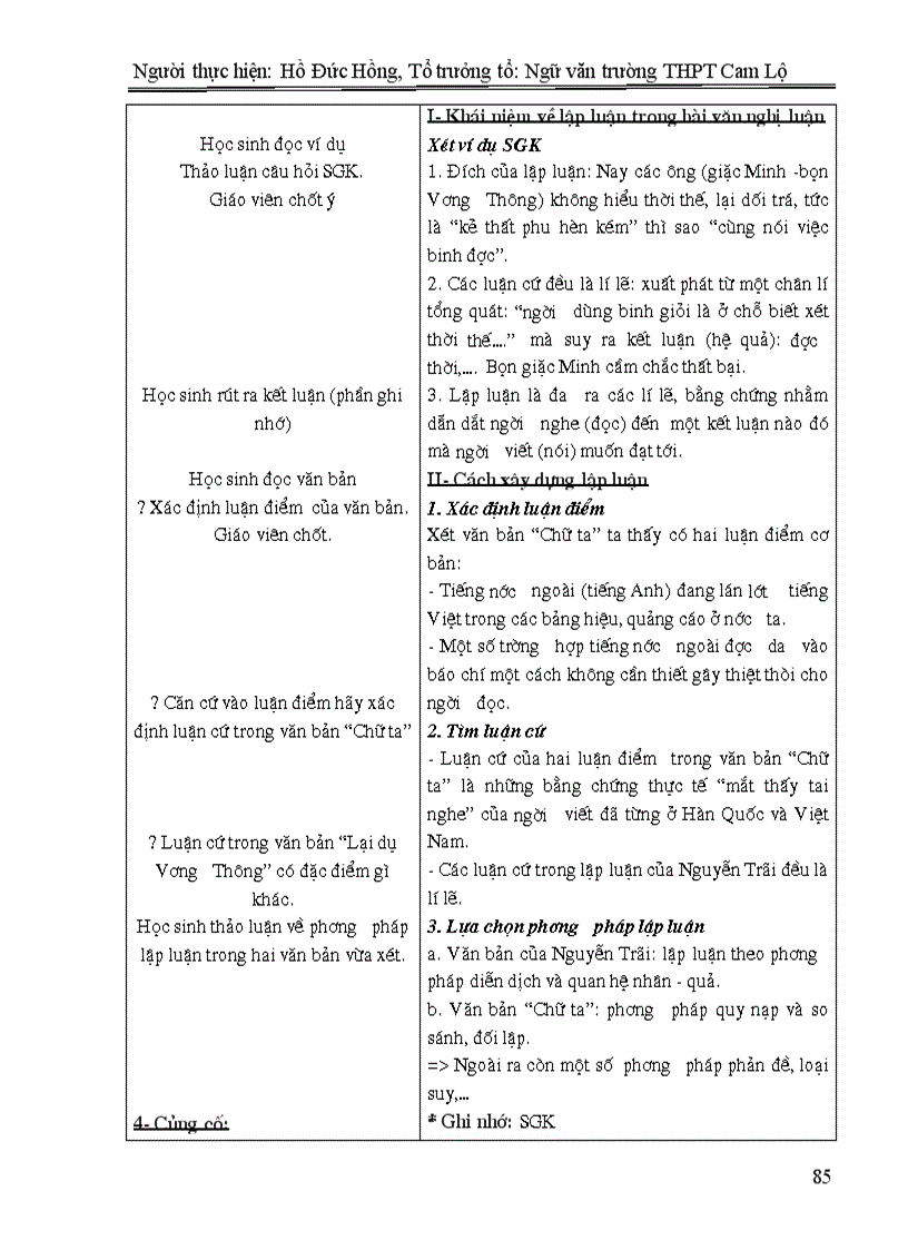 image for page Ngữ Văn 10CB Tiết 51 105 doc