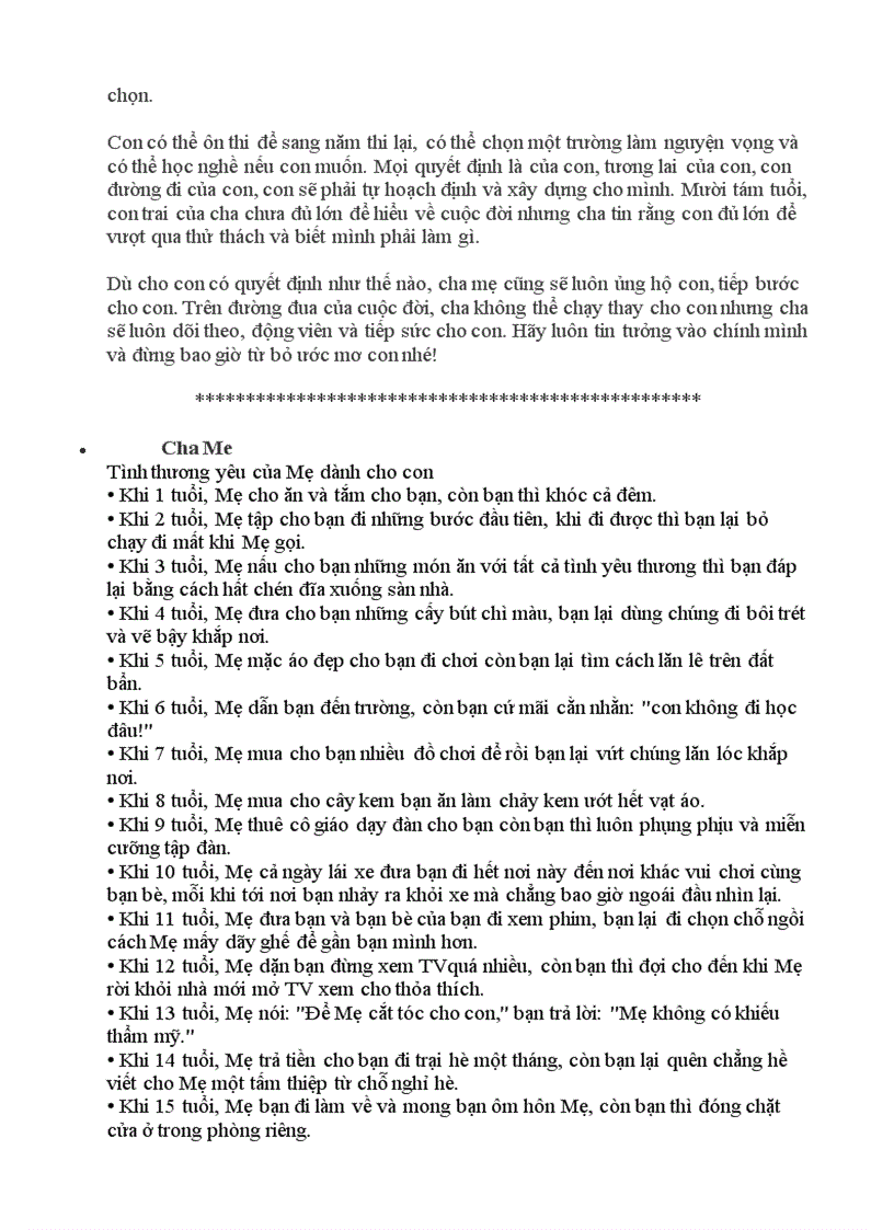 image for page Những bài viết hay cảm động