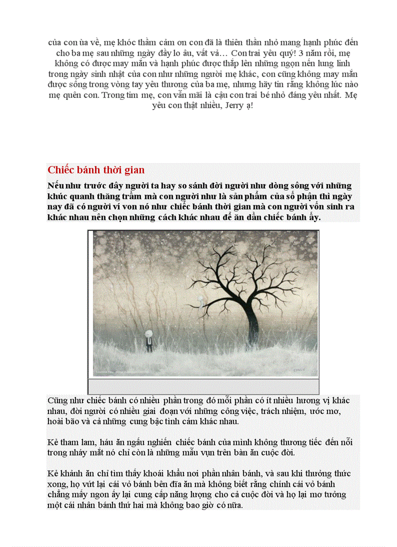 image for page Những bài viết hay cảm động