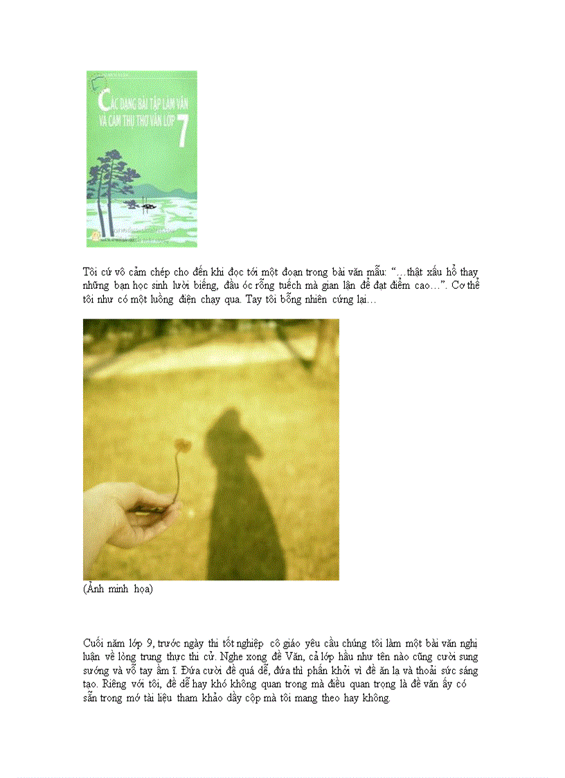 image for page Ôn thi Văn vào PTTH