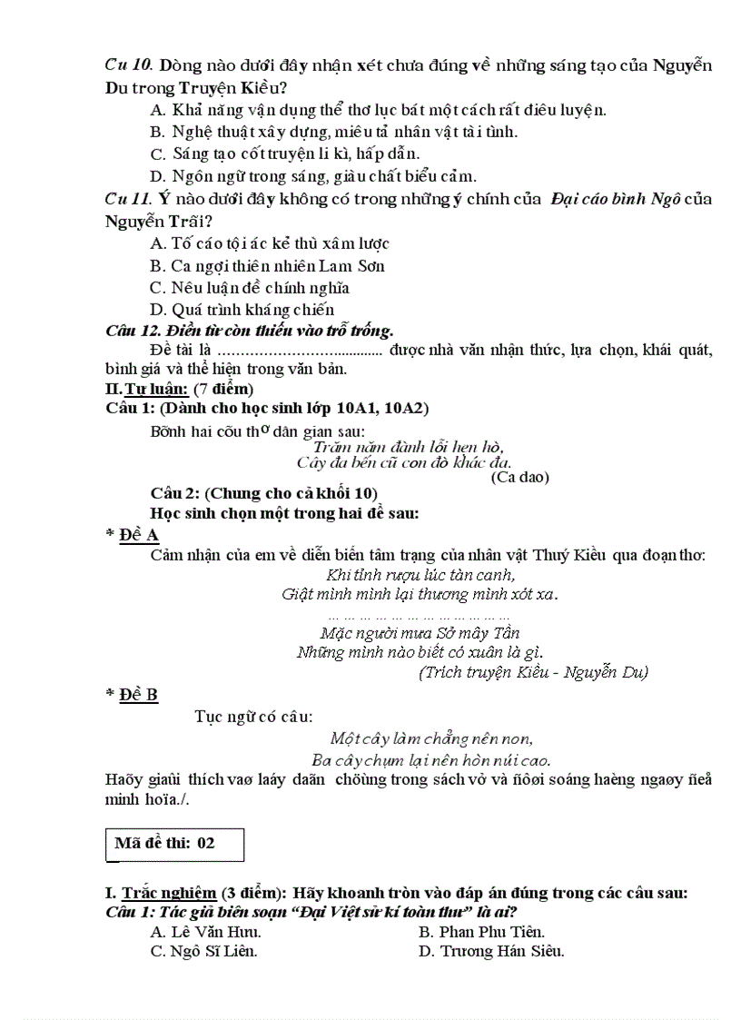 image for page Thiết kế bài giảng Ngữ văn 10