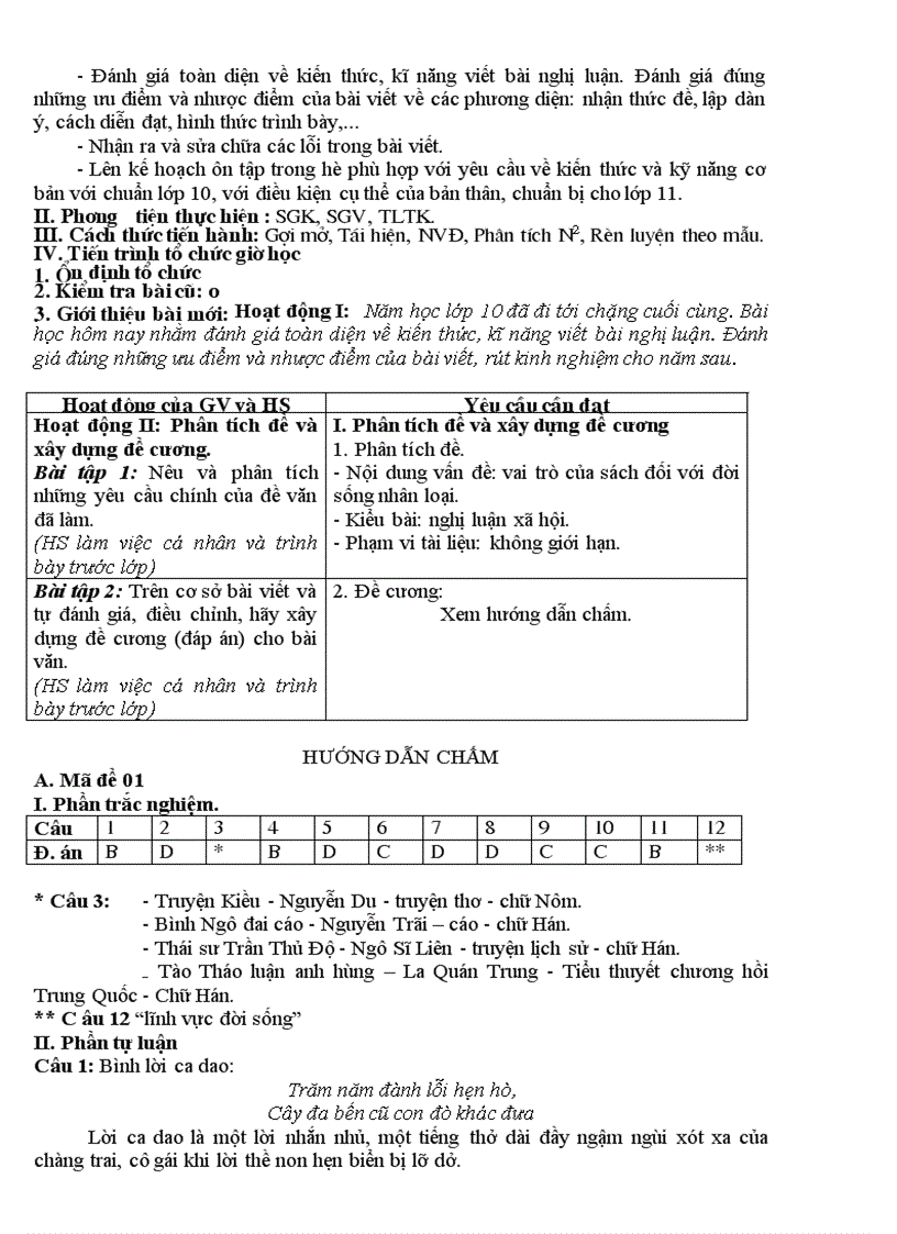 image for page Thiết kế bài giảng Ngữ văn 10