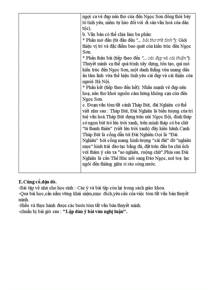 image for page Tiết 79 tóm tắt văn bản thuyết minh 1