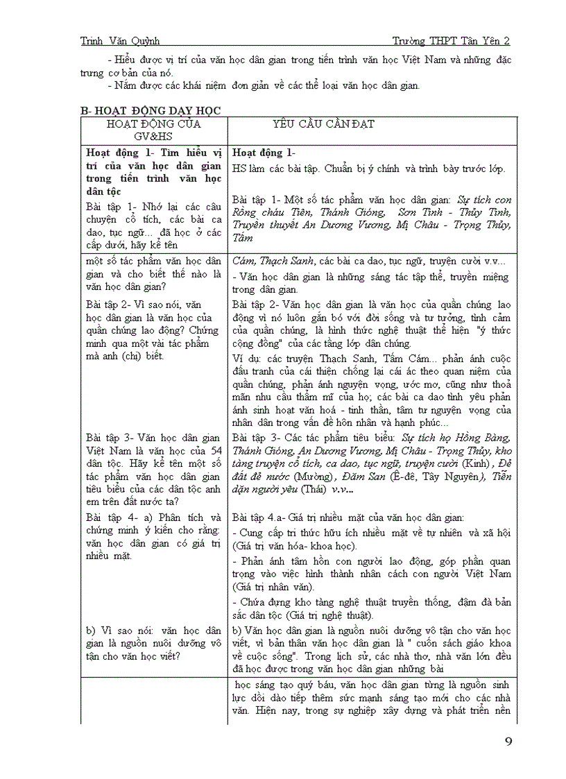 image for page Trọn bộ giáo án Ngữ văn 10 Nâng cao