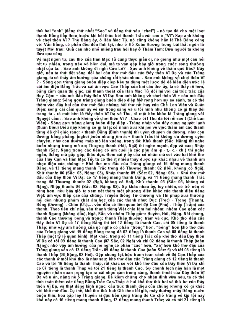 image for page Âm điệu trong thơ Hàn Mặc Tử