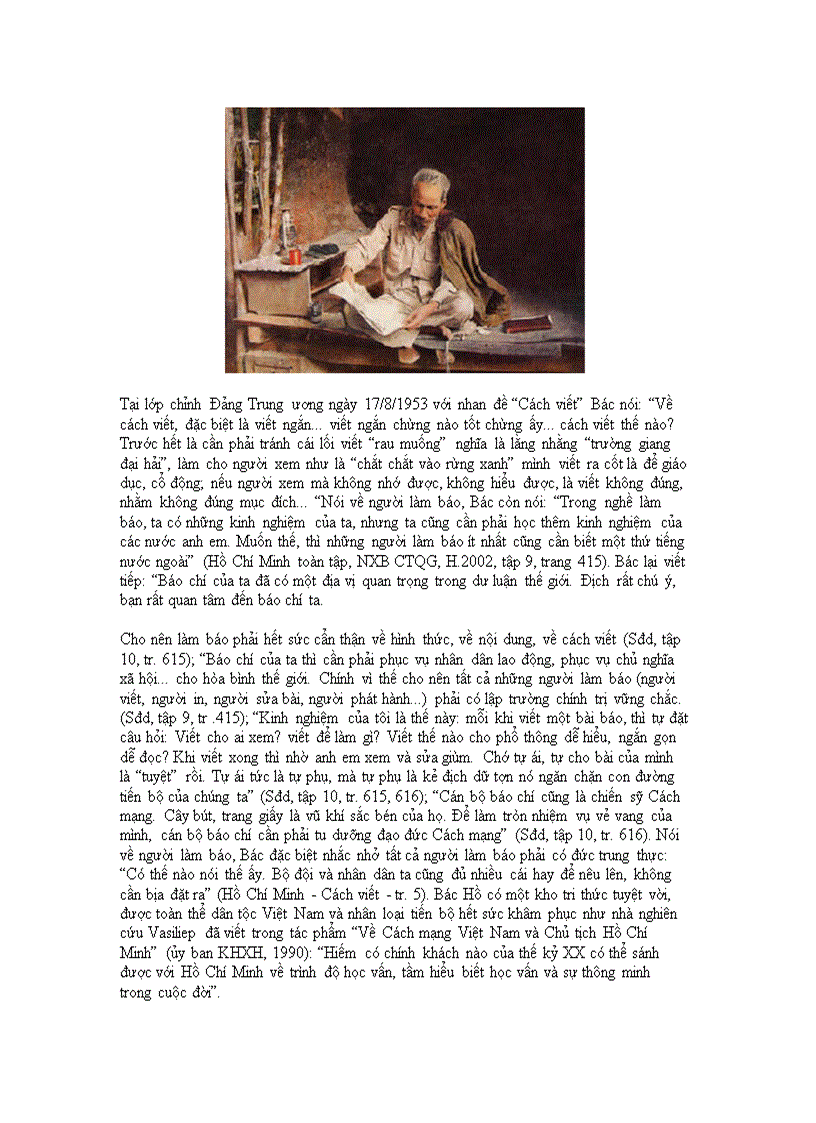 image for page Bai viet ve bac