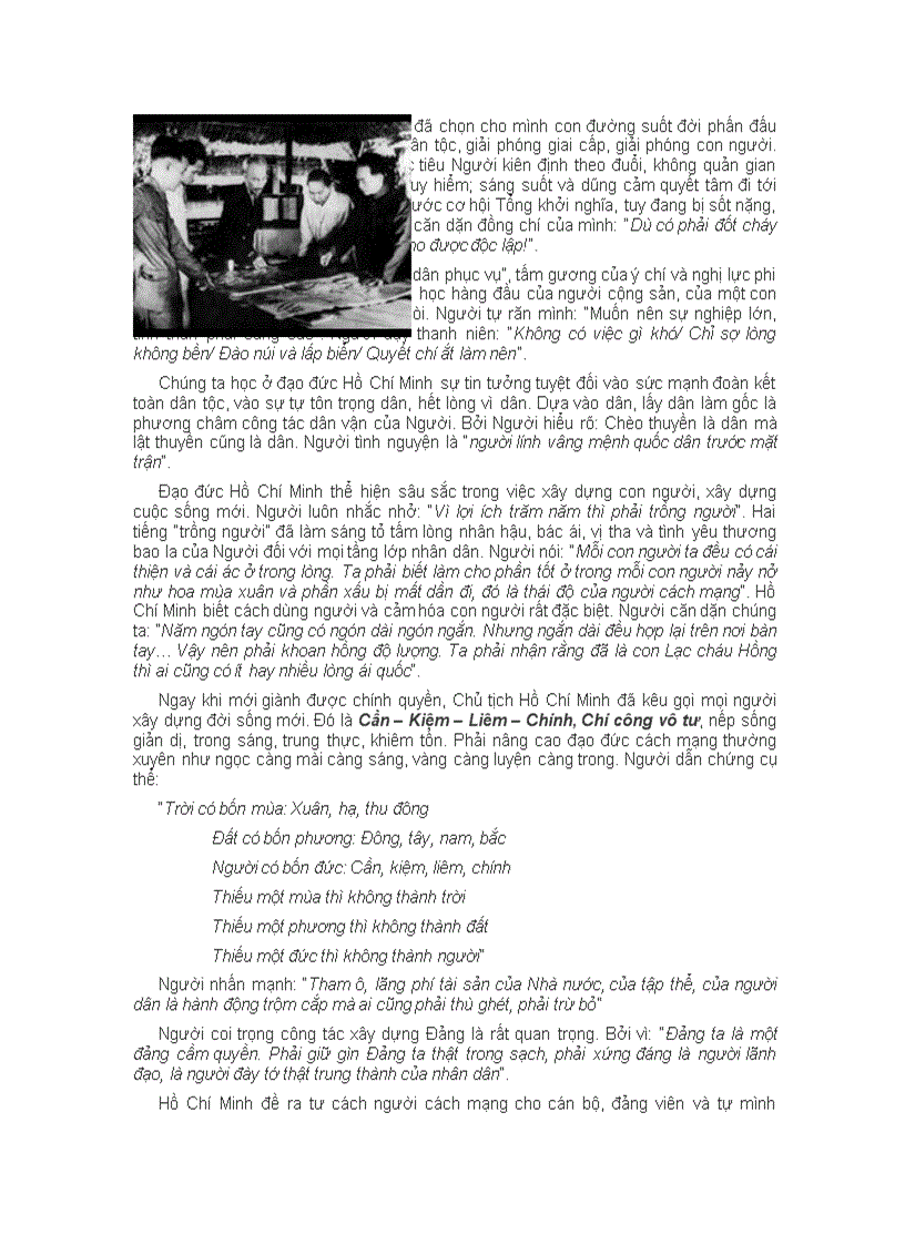 image for page Bai viet ve bac