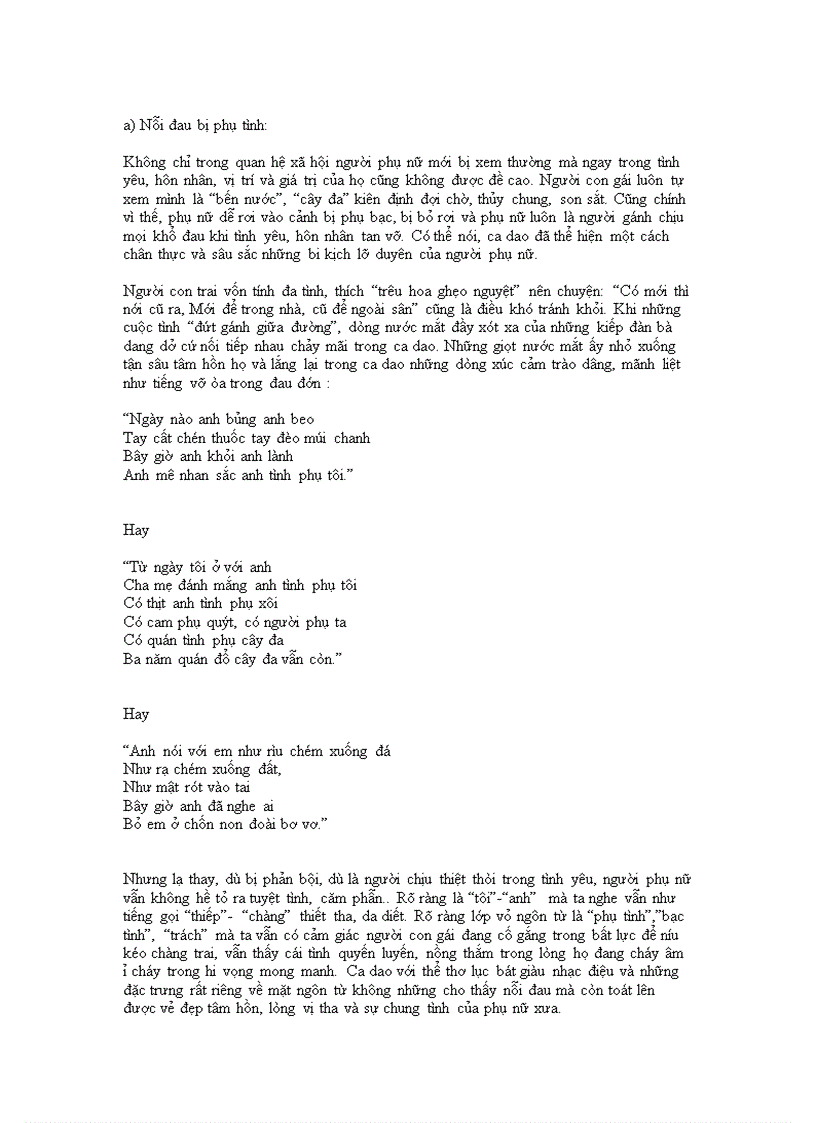 image for page Bi kịch của người phụ nữ trong Ca Dao Việt Nam