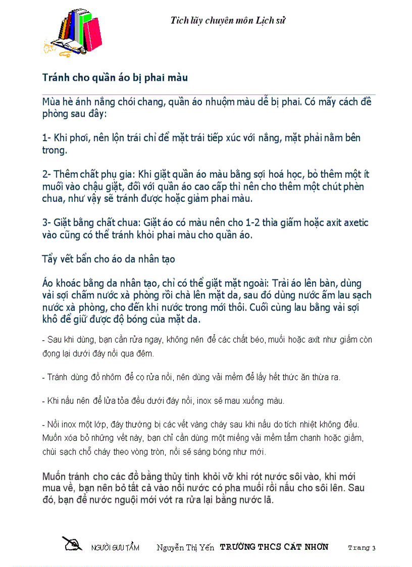 image for page Bi quyet tay vet ban tren quan ao