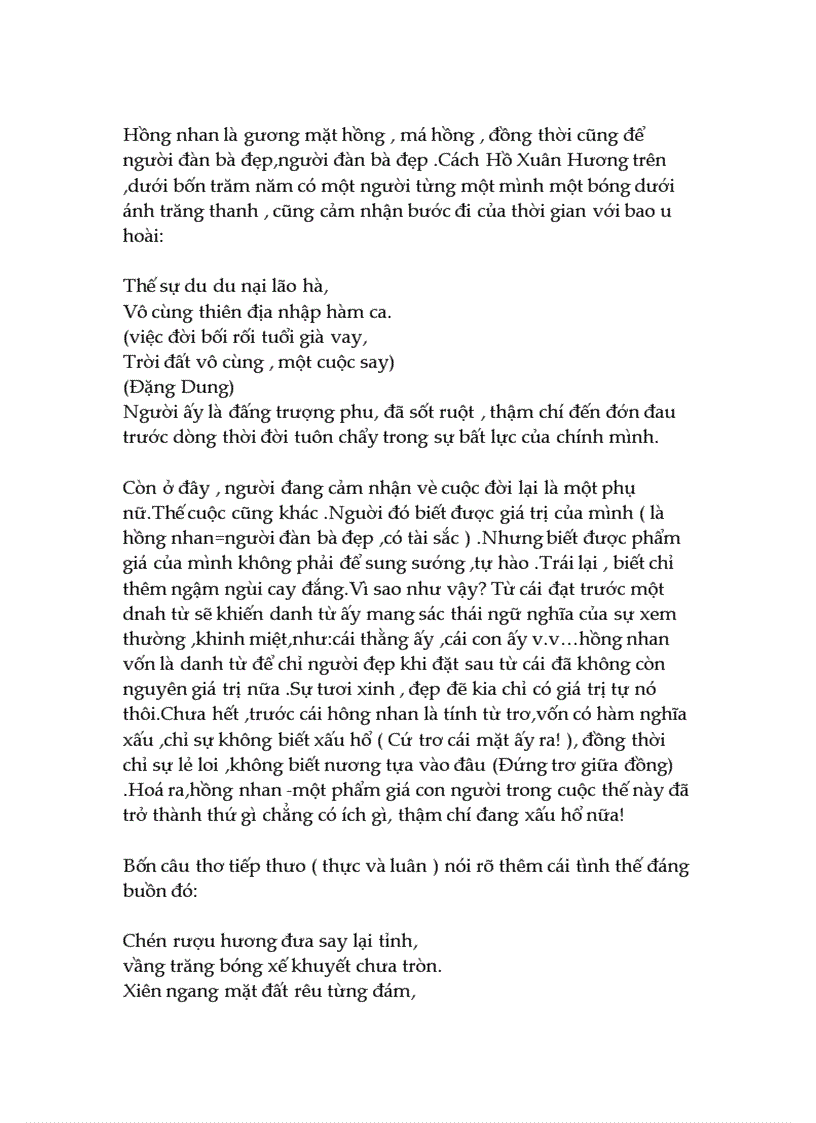 image for page Bình giảng bài thơ Tự tình của Hồ Xuân Hương