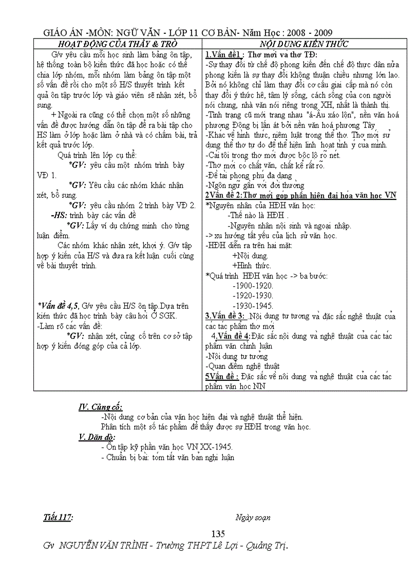 image for page Bộ Giáo án 11 CB