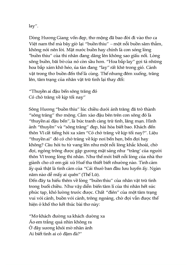 image for page Cảm nhận về bài thơ Đây thôn Vĩ Dạ