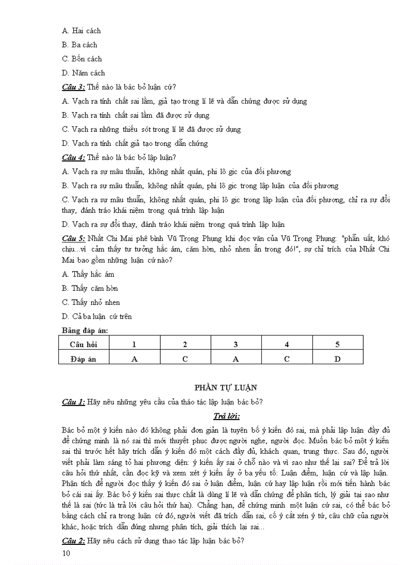 image for page Cau hoi TN va TL 11