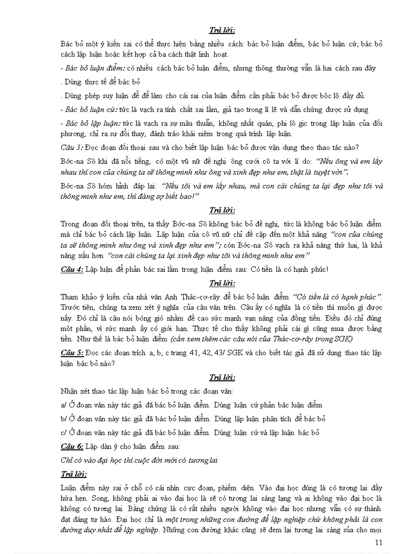 image for page Cau hoi TN va TL 11