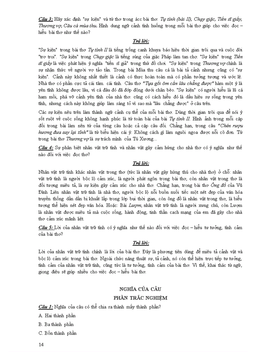 image for page Cau hoi TN va TL 11