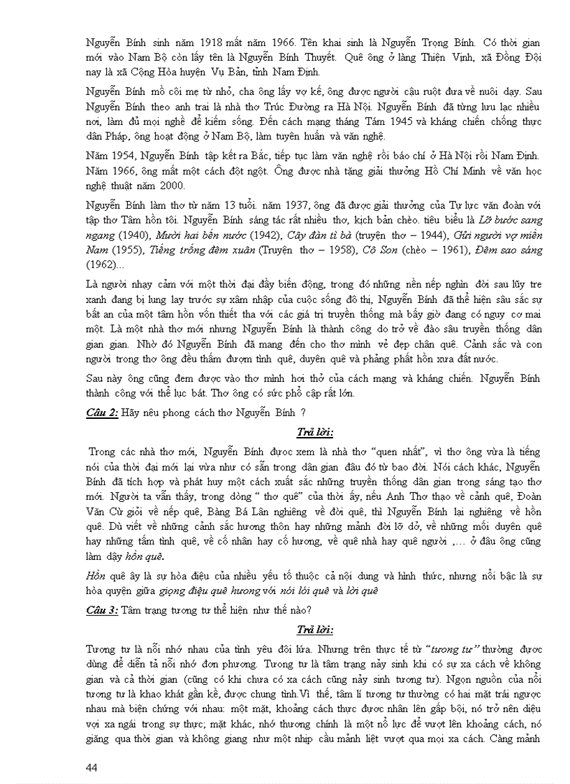 image for page Cau hoi TN va TL 11