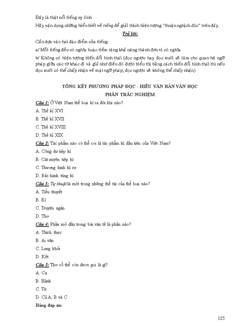 image for page Cau hoi TN va TL 11