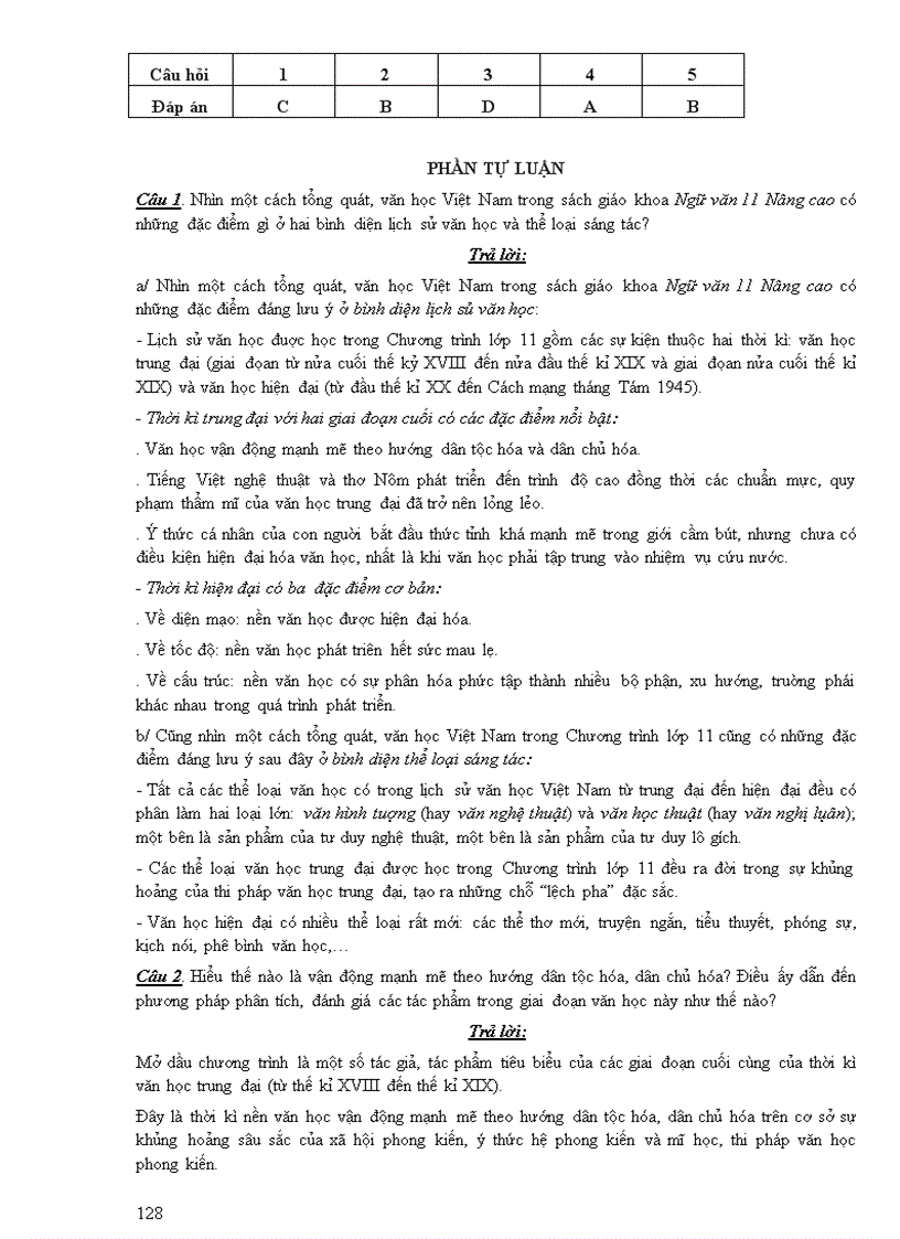 image for page Cau hoi TN va TL 11