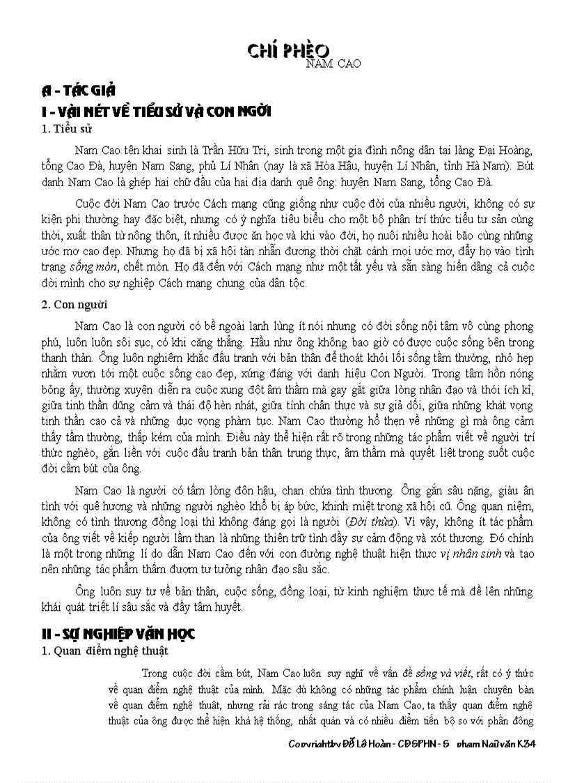 image for page Chí Phèo Nam Cao