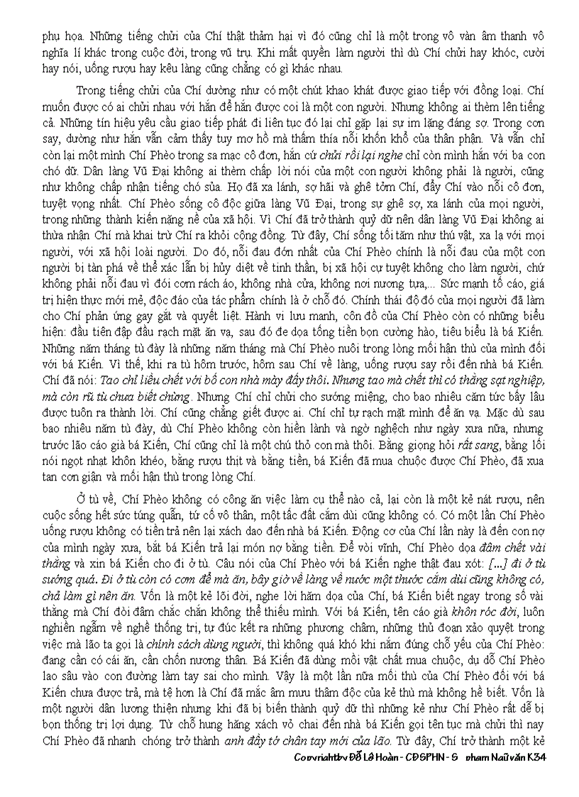 image for page Chí Phèo Nam Cao